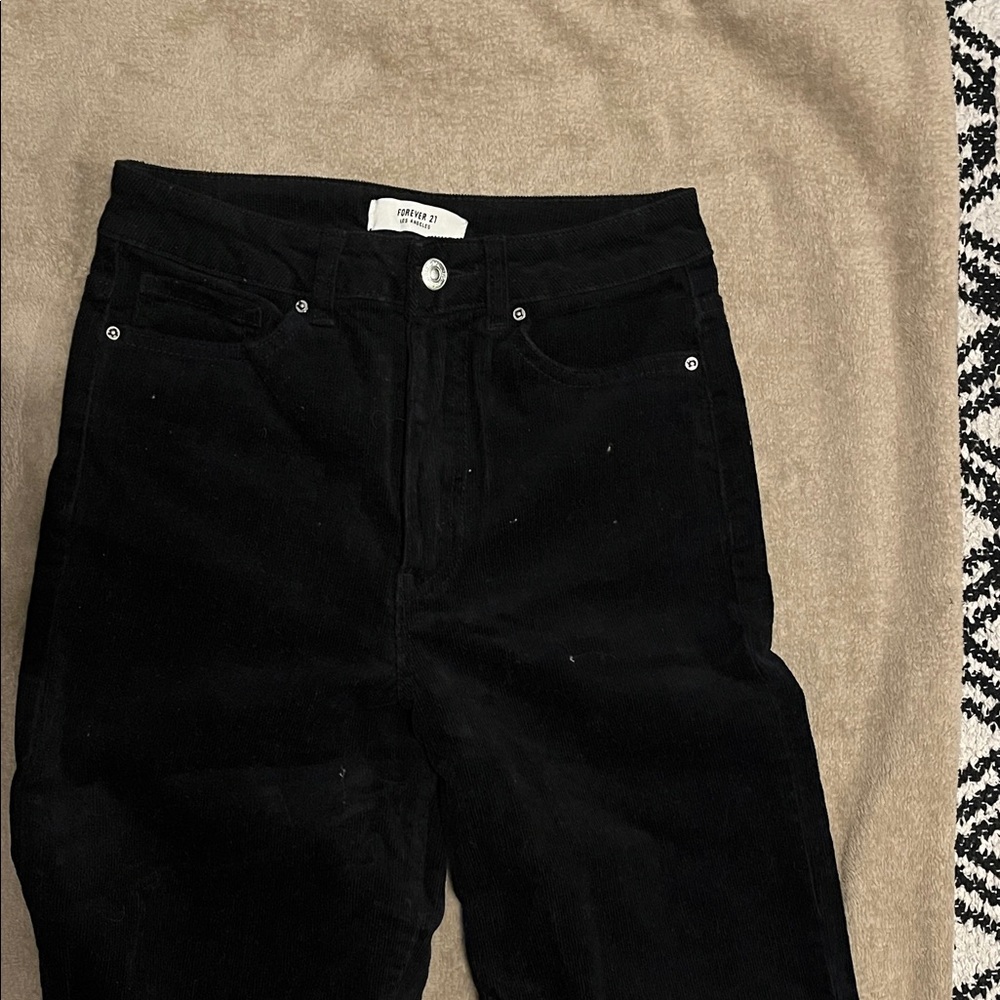 Forever 21 High Rise Black Jeans
